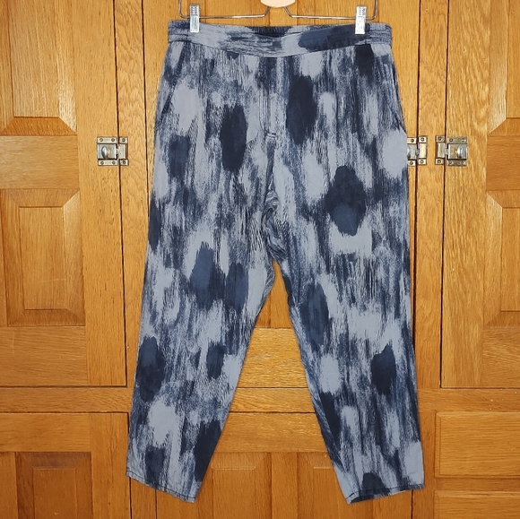 GAP Pants - Gap blue flowy ankle length dressy joggers